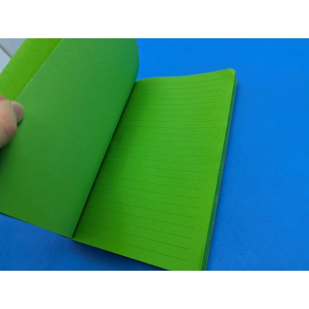 Campo Marzio Orange Leather Bound Notebook Journal 8